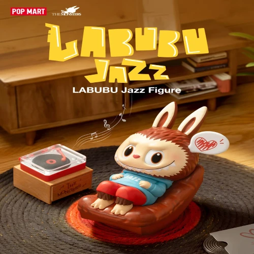 Labubu-Jazz-Vinyl-Figure-Popmart Labubu Jazz Figure –Vinyl Popmart